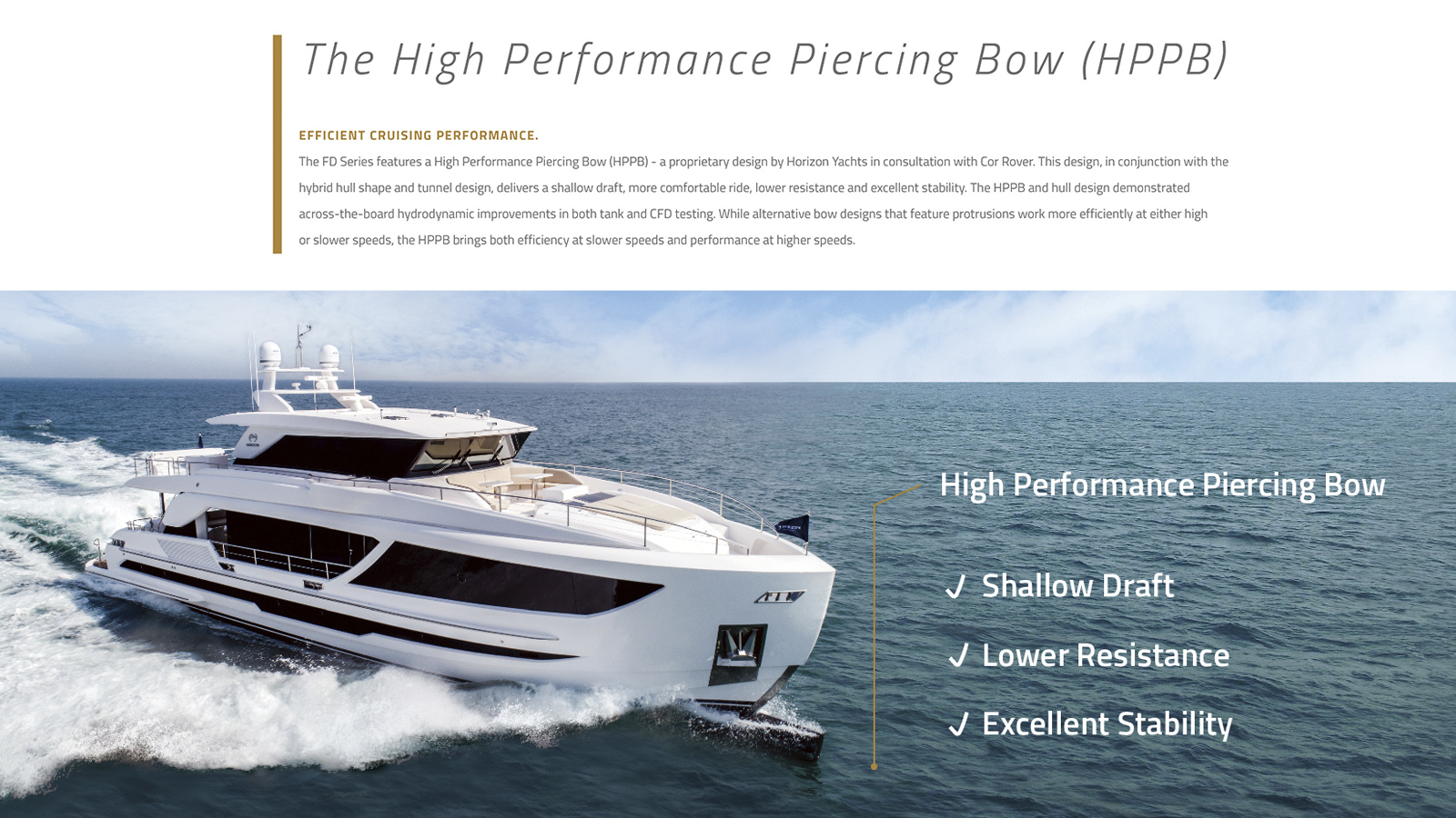High Performance Piercing Bow